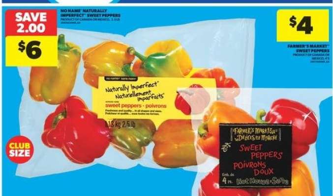 NO NAME Naturally Imperfect Sweet Peppers