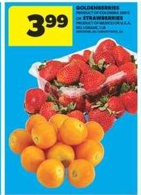 Goldenberries or Strawberries