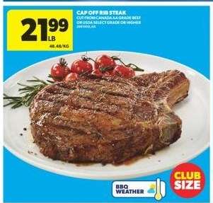 Cap-Off Rib Steak