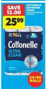 Cottonelle Ultra Clean Bathroom Tissue
