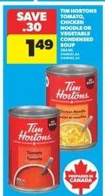 Tim Hortons Condensed Soup