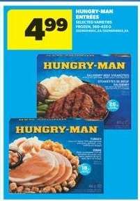 Hungry-Man Entrees