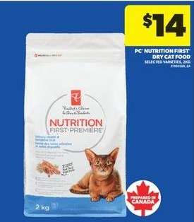 PC Nutrition First Dry Cat Food