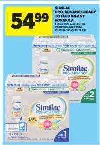 SIMILAC PRO-ADVANCE READY TO FEED INFANT FORMULA