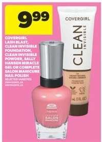 Covergirl & Sally Hansen Products