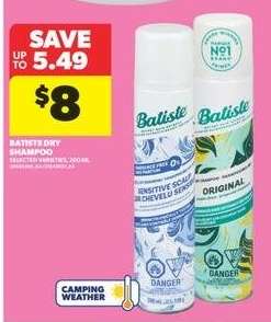 BATISTE DRY SHAMPOO
