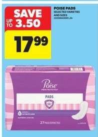 POISE PADS
