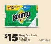 Bounty Paper Towels