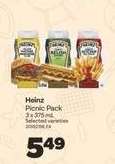 Heinz Picnic Pack