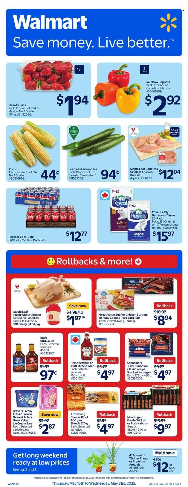 Walmart flyer - May 15, 2025 - May 21, 2025. Page 1