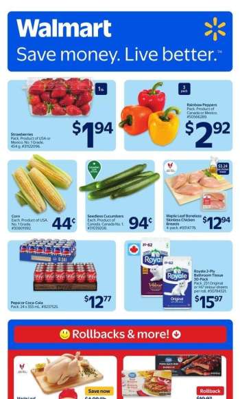 Walmart Flyer - May 15, 2025 - May 21, 2025.