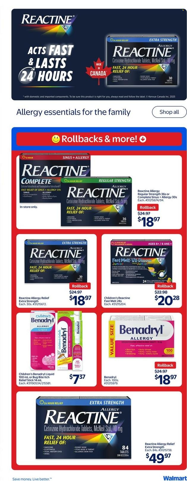 Walmart flyer - May 15, 2025 - May 21, 2025. Page 1