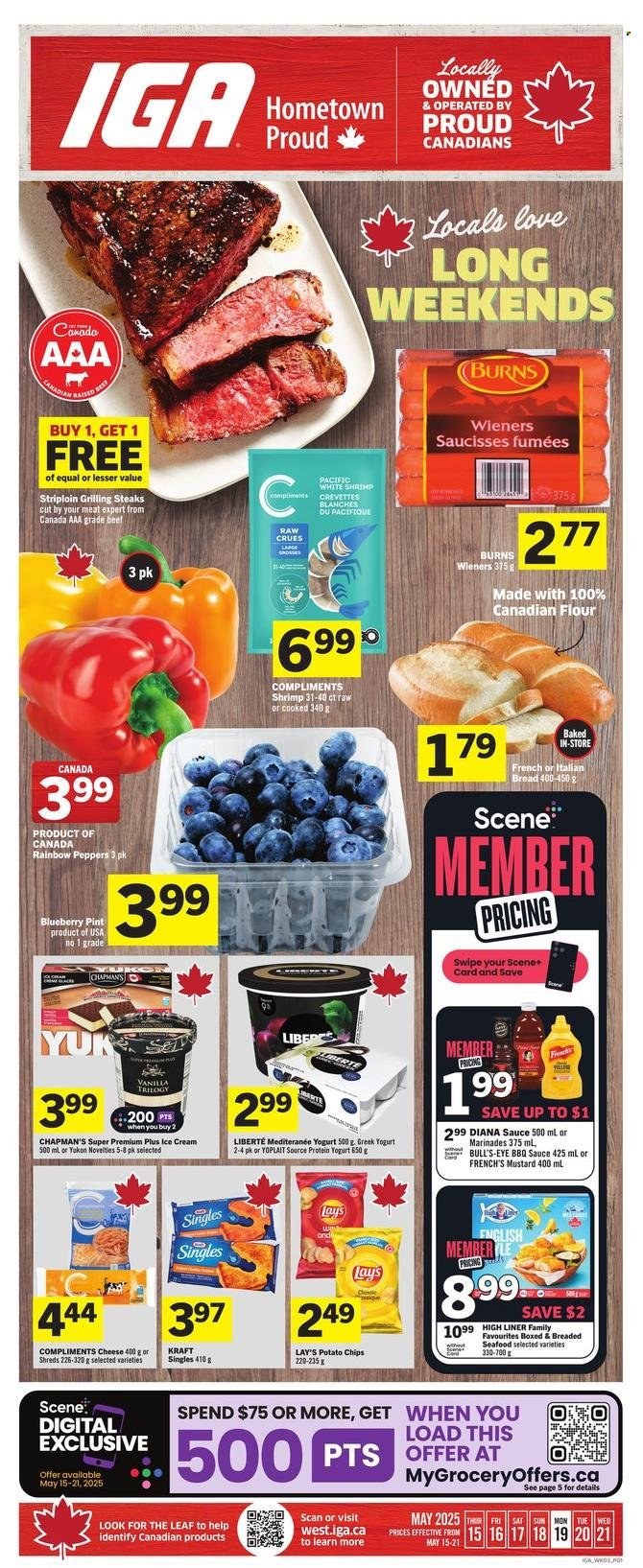 IGA flyer - May 15, 2025 - May 21, 2025. Page 1
