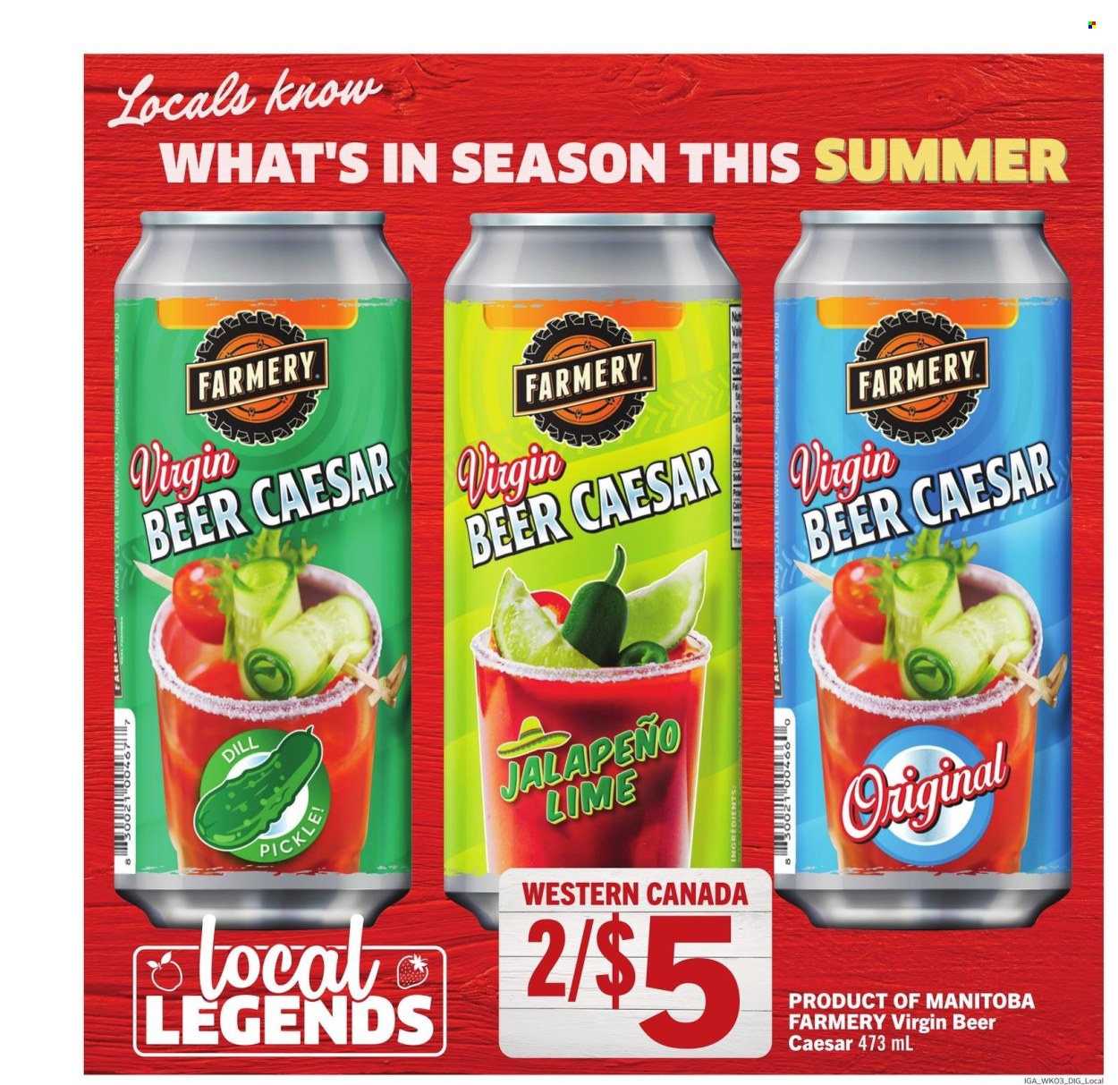 IGA flyer - May 15, 2025 - May 21, 2025. Page 1