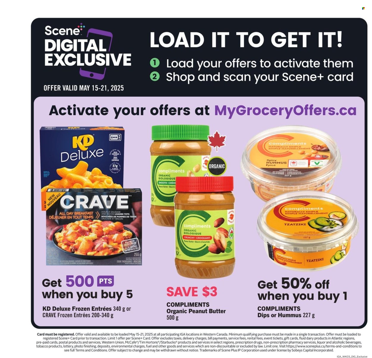 IGA flyer - May 15, 2025 - May 21, 2025. Page 1