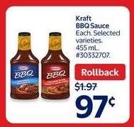Kraft BBQ Sauce