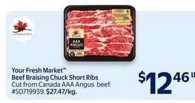 Your Fresh Market™ Beef Braising Chuck Short Ribs
