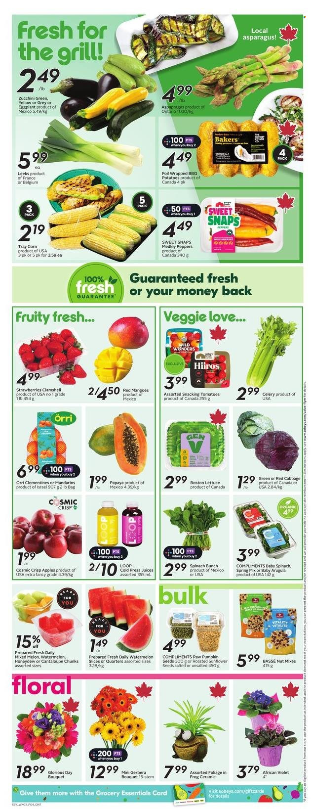 Sobeys flyer - May 15, 2025 - May 21, 2025. Page 1