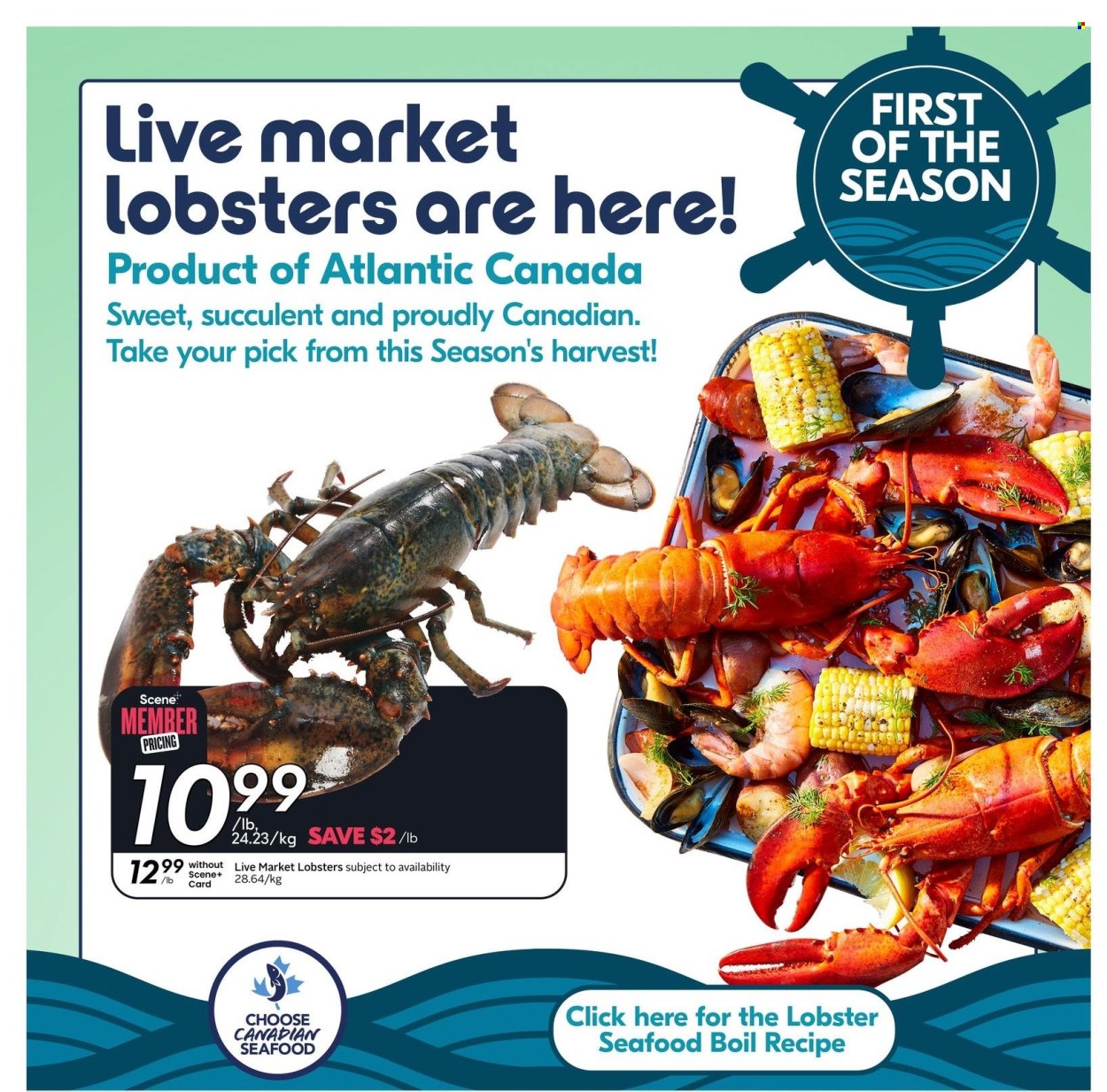 Sobeys flyer - May 15, 2025 - May 21, 2025. Page 1