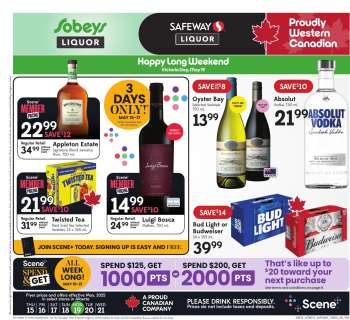 Sobeys Liquor Flyer - May 15, 2025 - May 21, 2025.