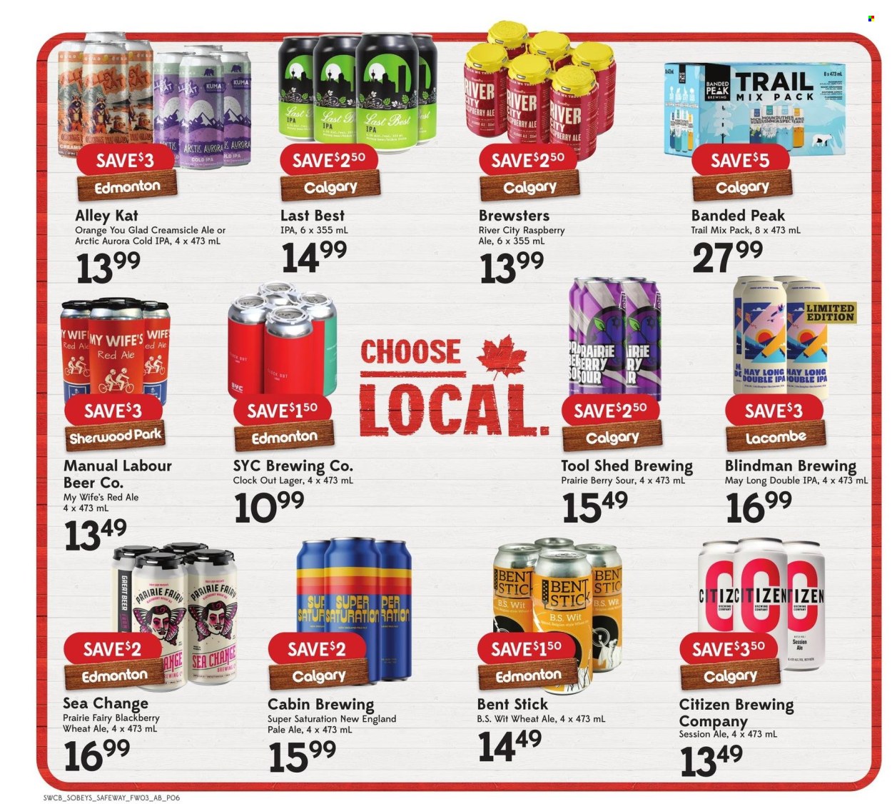 Sobeys Liquor flyer - May 15, 2025 - May 21, 2025. Page 1
