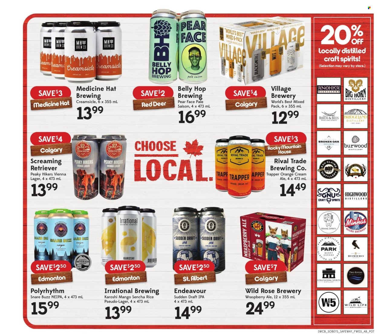 Sobeys Liquor flyer - May 15, 2025 - May 21, 2025. Page 1