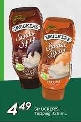 SMUCKER'S Topping