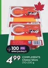COMPLIMENTS Cheese Slices