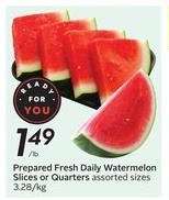 Prepared Fresh Daily Watermelon