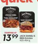 JACK DANIEL'S BBQ Entrées
