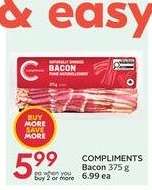 COMPLIMENTS Bacon 375 g