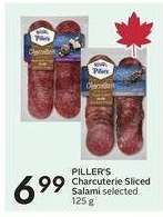 Piller's Charcuterie Sliced Salami
