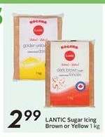 LANTIC Sugar Icing