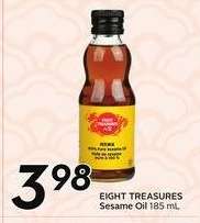 EIGHT TREASURES Sesame Oil 185 mL