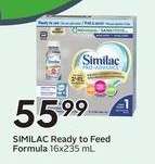 SIMILAC Ready to Feed Formula 16x235 mL