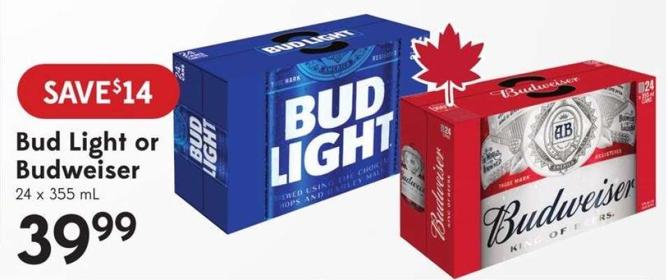 Bud Light or Budweiser