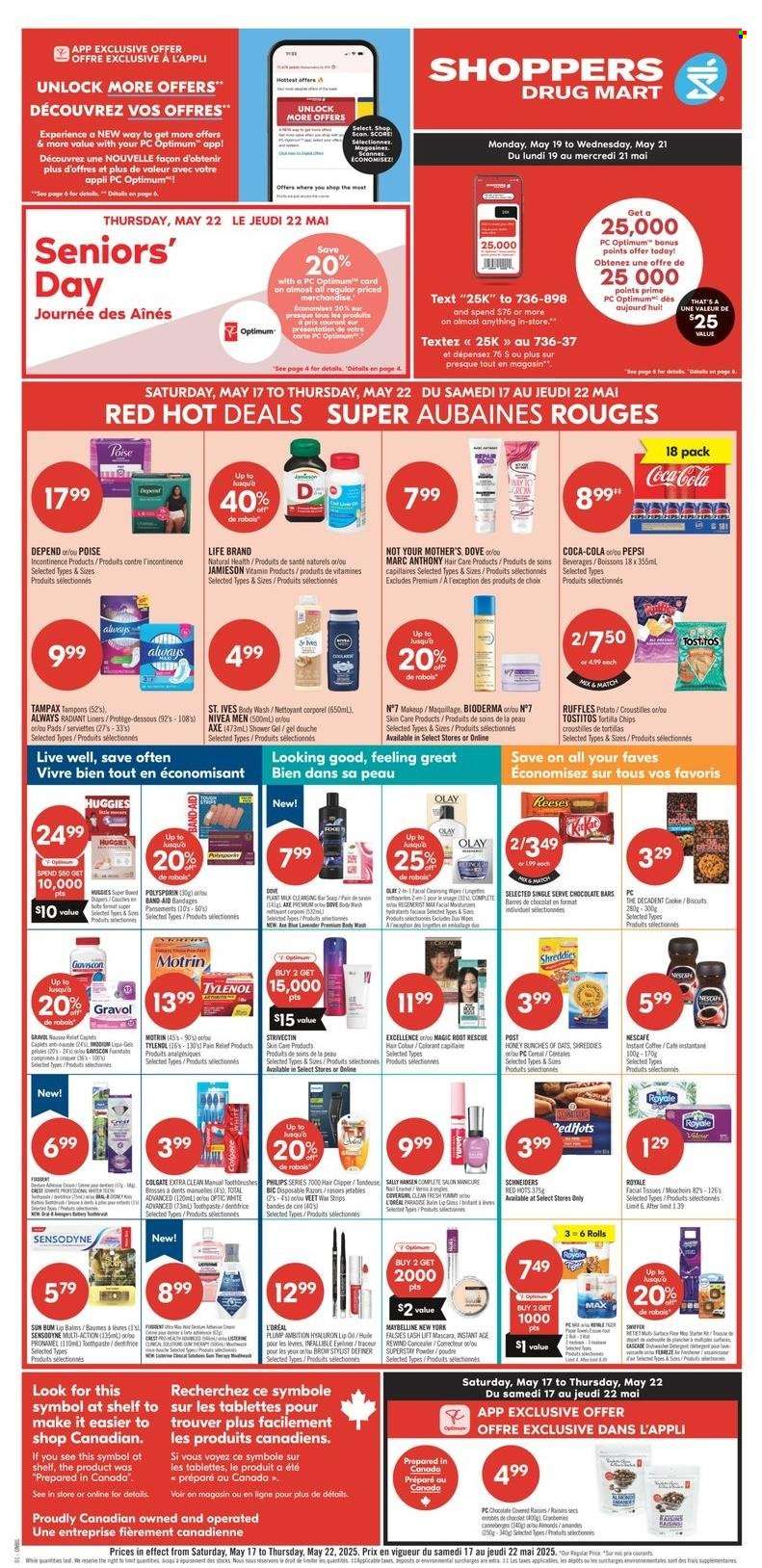 Shoppers Drug Mart Flyer - May 17, 2025 - May 22, 2025.