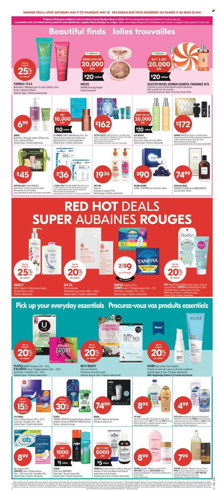 Shoppers Drug Mart flyer - May 17, 2025 - May 22, 2025. Page 1