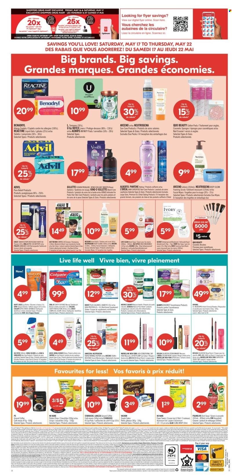 Shoppers Drug Mart flyer - May 17, 2025 - May 22, 2025. Page 1