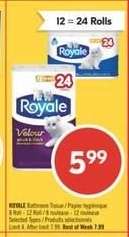 ROYALE BATHROOM TISSUE