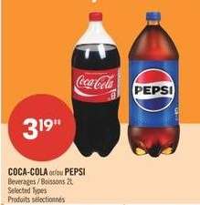 COCA-COLA or/ou PEPSI