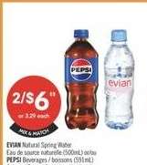 PEPSI Beverages / boissons