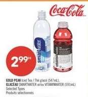 GLACÉAU SMARTWATER or/ou VITAMINWATER