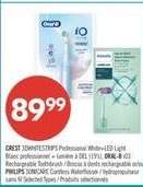 CREST 3DWHITESTRIPS PROFESSIONAL WHITE+LED LIGHT
