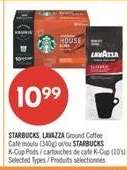 STARBUCKS, LAVAZZA Ground Coffee