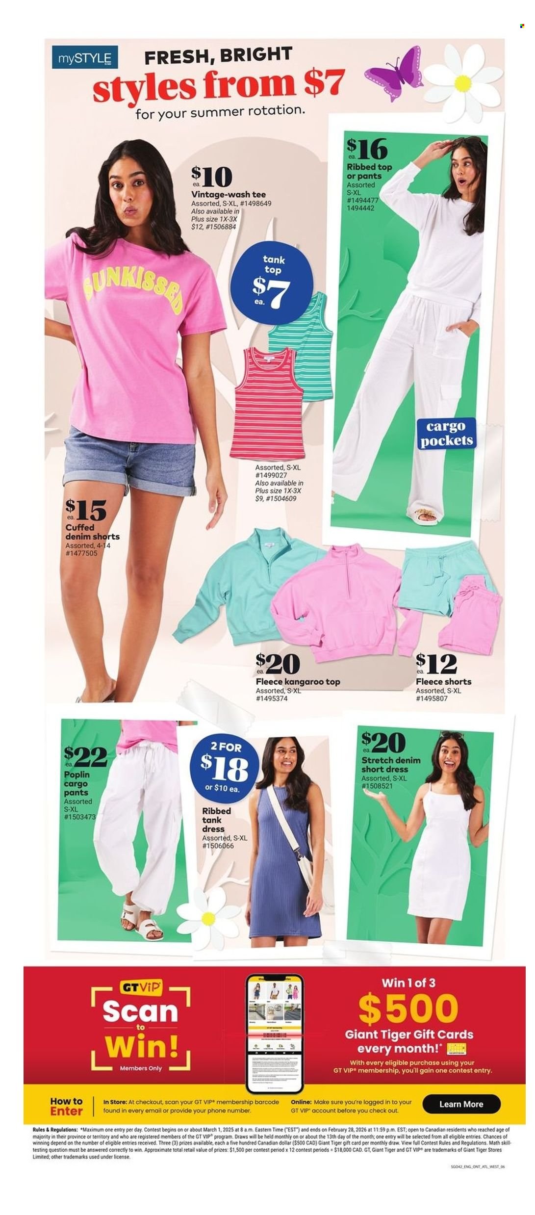 Giant Tiger flyer - May 21, 2025 - May 27, 2025. Page 1