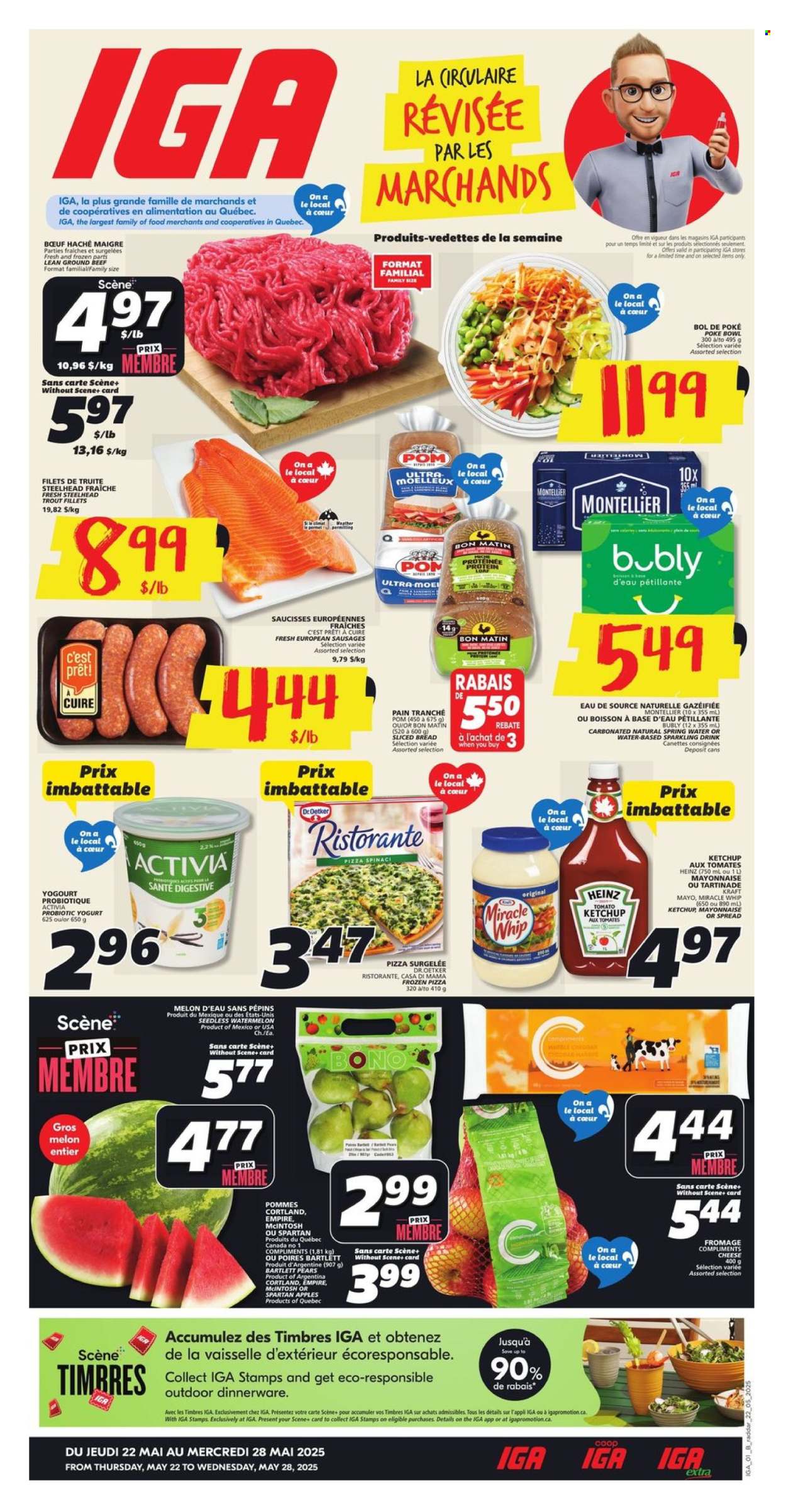 IGA flyer - May 22, 2025 - May 28, 2025. Page 1