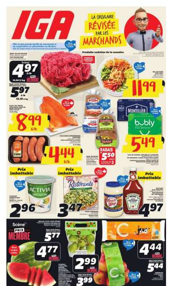 IGA Flyer - May 22, 2025 - May 28, 2025.