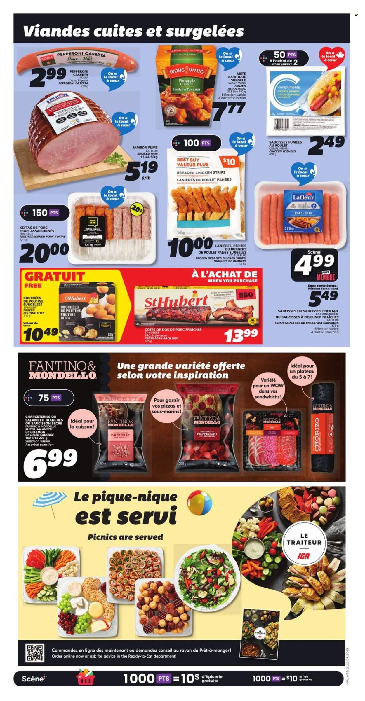 IGA flyer - May 22, 2025 - May 28, 2025. Page 1