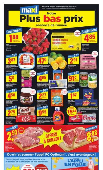 Maxi Flyer - May 22, 2025 - May 28, 2025.